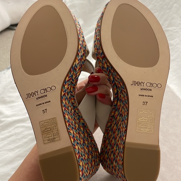 NWT jimmy choo dovina wedge size 37 - Picture 5 of 6